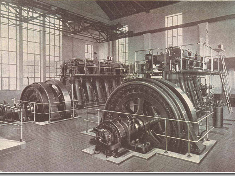 Early LMF diesel engine